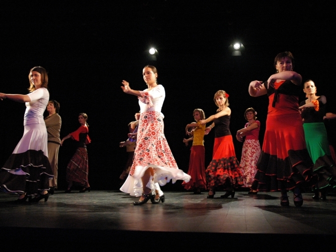 Začátek výuky všech kurzů flamenka